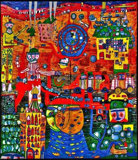 Friedensreich Hundertwasser Comment Peindre Painting Peinture