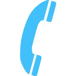 Blue Phone Icon Png #389281 - Free Icons Library