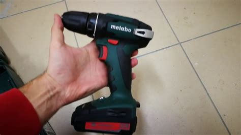 Unpacking Unboxing Cordless Drill Screwdriver Metabo Bs