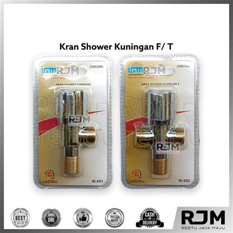 Jual Igm Stop Kran Shower Model F T Cabang Wc Jet Closet Kuningan