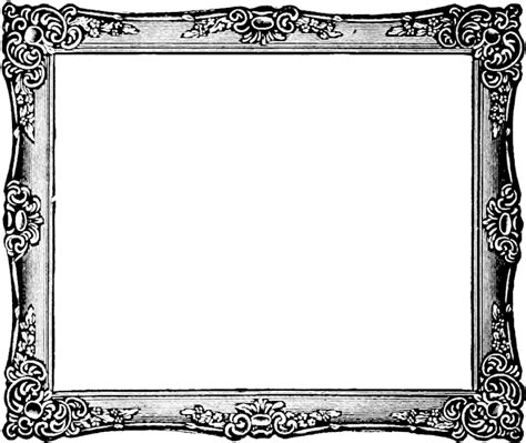 Vintage White Frame Png