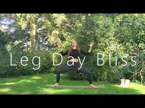 Leg Day Bliss Ein 60 minütiger Yoga Fluss für Fortgeschrittene zur