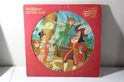 Walt Disney Story And Songs From Peter Pan Picture Disc Lp