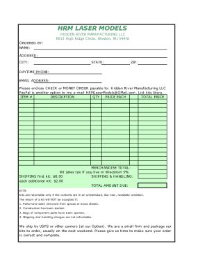 Fillable Online Hrm Order Form Xls Compatibility Mode Fax Email Print