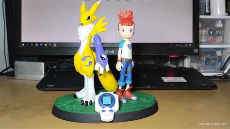 3D file Digimon Tamers Rika・Template to download and 3D print・Cults