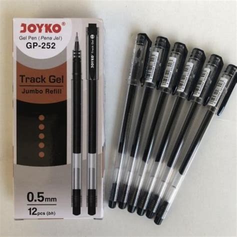 Jual Gel Pen Pena JOYKO GP 252 Track Gel 0 5mm 1 Box 12 Pcs Kualitas