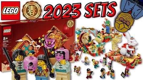 Lunar New Year Parade And Decorative Display 2023 Lego Chinese New Year