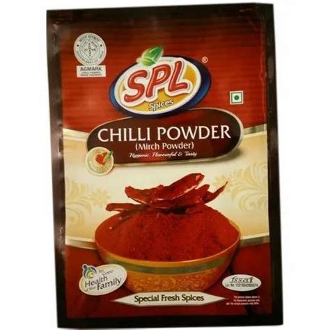 Multicolor PVC Chilli Powder Printed Laminated Pouch At Rs 190 Kg In