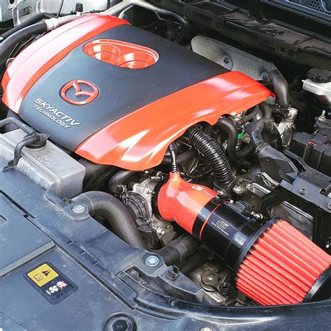 My 2016 Mazda CX-5 engine bay : CX5