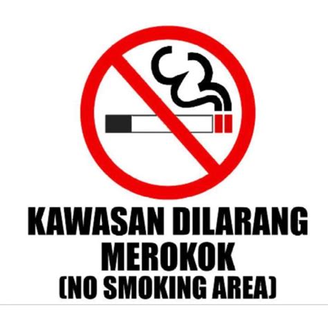msia stock  cm restaurant  smoking pvc board sign door wall
