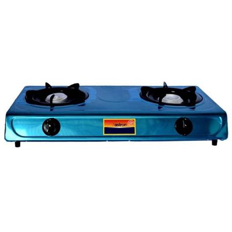 Astron Gs Heavy Duty Double Burner Gas Stove Stainless Body