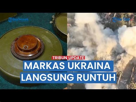 BRUTAL DAN NEKAT Tentara Rusia Lempar Granat Tank Ke Tempat