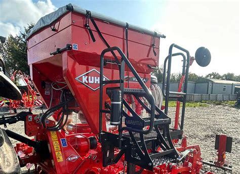 Demo Kuhn Venta Seed Drill Hr Power Harrow Drumlish Farm