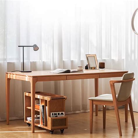 Modern Steel Office Desk with Drawers – CharmyDecor