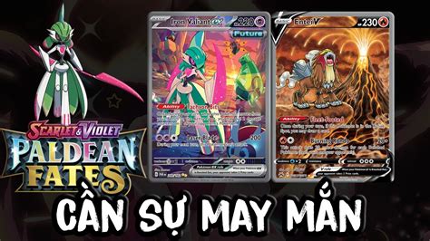 POKEMON TCG LIVE Iron Valiant ex Entei V Standard Deck Báo thủ