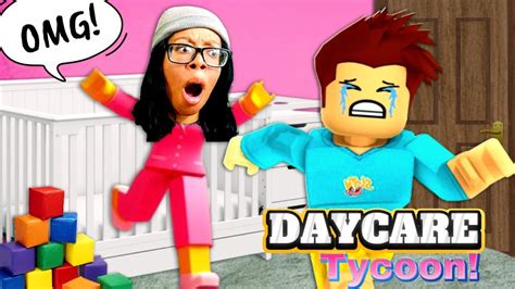 WHY DID I GET A JOB AT THIS DAYCARE DAYCARE TYCOON Roblox Gameplay