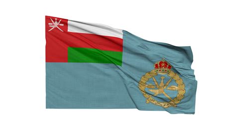 Oman Air Force Flag Waving 24819448 Png