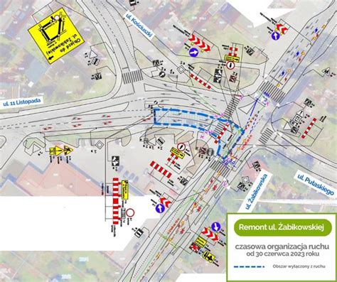 Tymczasowa organizacja ruchu Gazeta Lubońska portal mieszkańców Lubonia