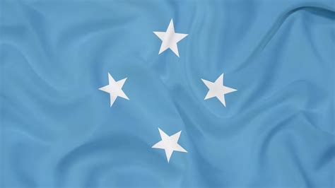 Micronesia Flag Background, Micronesia waving flag Texture background ...