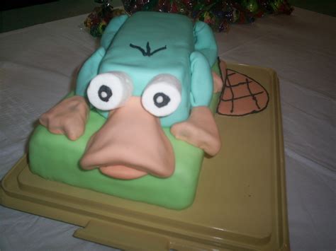 Perry The Platypus Cake · An Animal Cake · Version By Prov31lioness