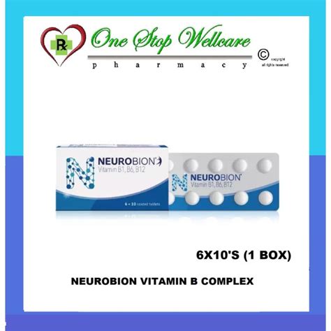 NEUROBION VITAMIN B COMPLEX 6X10 S 1 BOX EXP 03 2025 Lazada