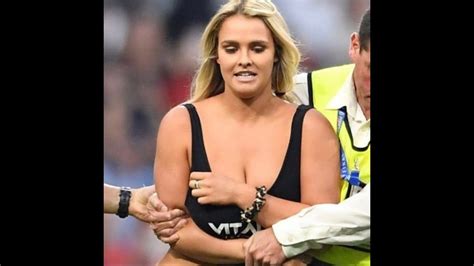 Kinsey Wolanski Runs Into Stadium Naked UCL Final 2019 YouTube