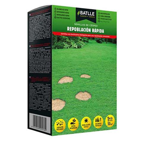 Césped Repoblación Rápida Batlle 1kg Espacios Verdes