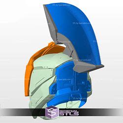 Cosplay Stl Files Saint Helmet Destiny Lore Specialstl