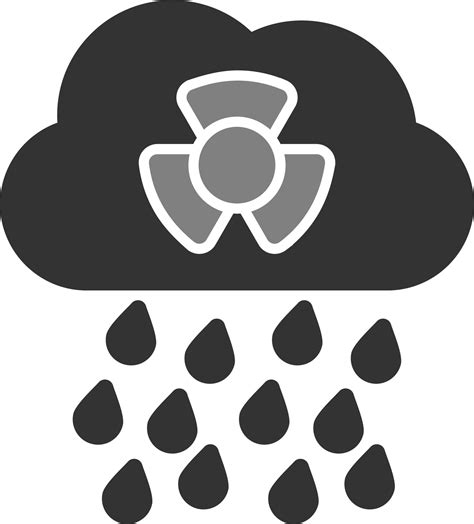 Acid Rain Vector Icon 19817841 Vector Art At Vecteezy