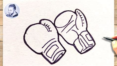 Comment Dessiner Un Gant De Boxe Facile A Dessiner Youtube