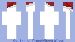 Santa Hat (base layer) Minecraft Skin