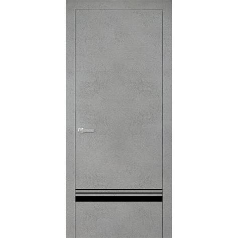 Sartodoors 30 In X 96 In 1 Panel Concrete Finished Solid Wood With