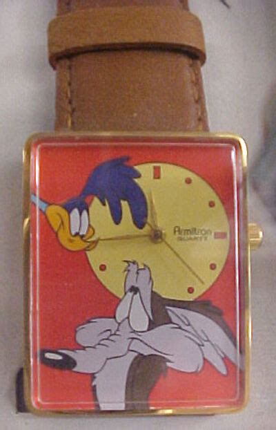 Roadrunner Wile E Coyote Watch Armitron Limited Edition Looney Tunes