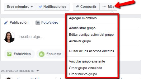 Cómo crear un grupo en Facebook paso a paso CHECKLIST