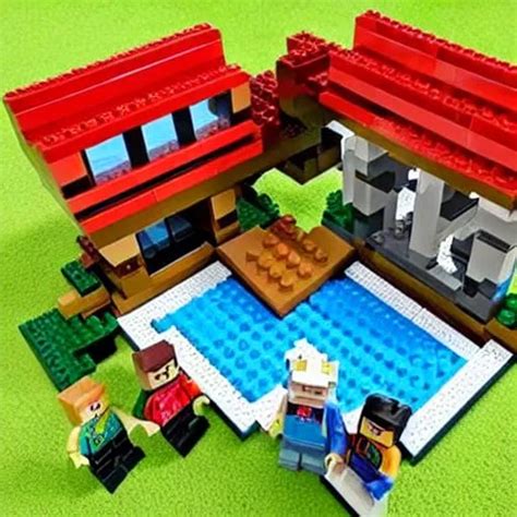 Minecraft Lego Set Openart