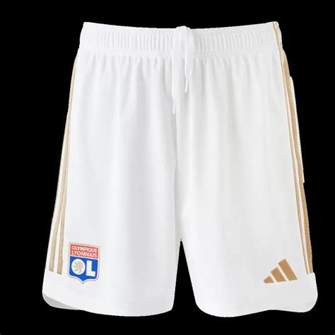 Olympique Lyonnais Home Soccer Shorts Gogoalshop