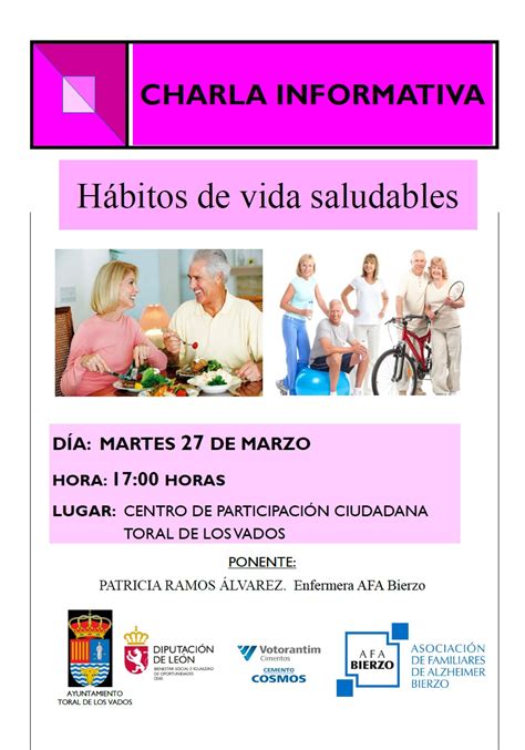 Charla Informativa H Bitos De Vida Saludables