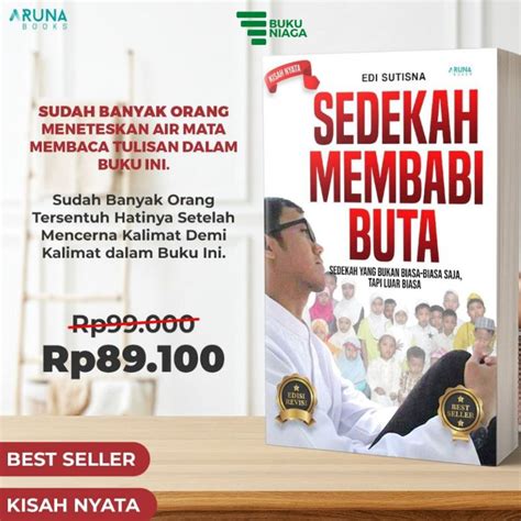 Jual Buku Sedekah Membabi Buta Pre Order Shopee Indonesia