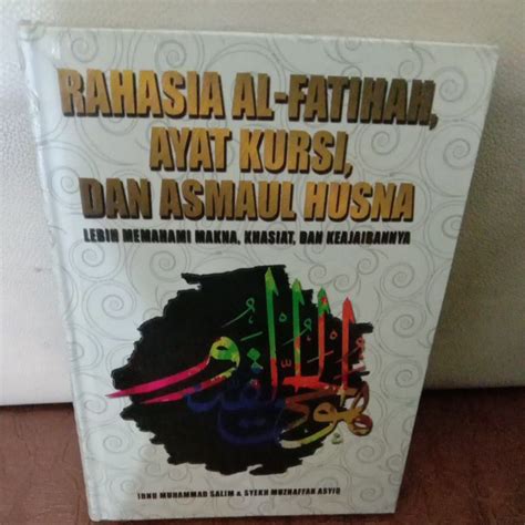 Jual Buku Rahasia Al Fatihah Ayat Kursi Dan Asmaul Husna Shopee