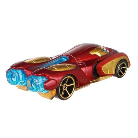 Hot Wheels Character Cars Marvel Iron Man Vehicle Kroger