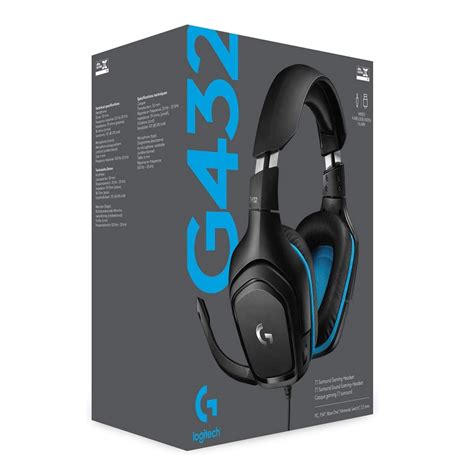 Logitech Headset G432 Gaming 7 1 AMV Store