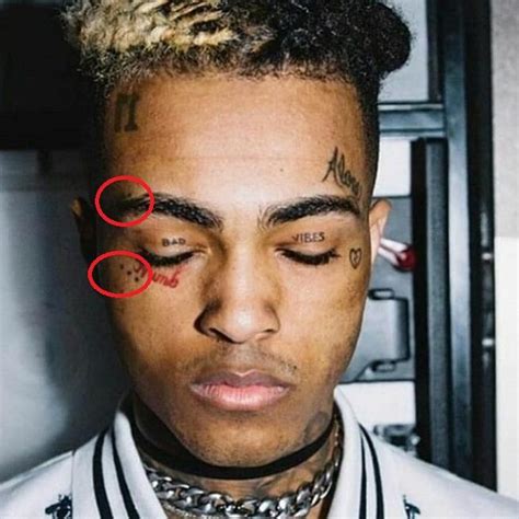 Xxxtentacion Eye Tattoo