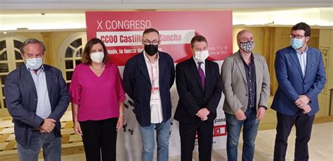 En La Apertura Del X Congreso De Ccoo Clm Unai Sordo Muestra Su