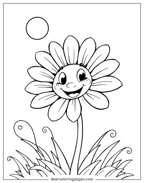 Desenho De Margarida Para Imprimir - Desenhos para Colorir de Margarida - Designs Gratuitos para Imprimir