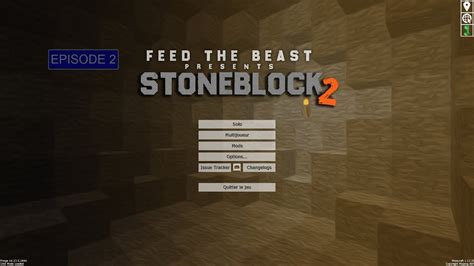 Minecraft Modd Stoneblock On Avance Sur La Base Fr Let S Play