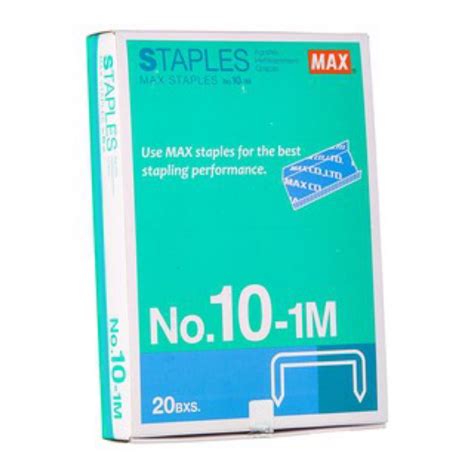 Max Staples No 10 1M Bullet Stapler Ubat Stapler Shopee Malaysia