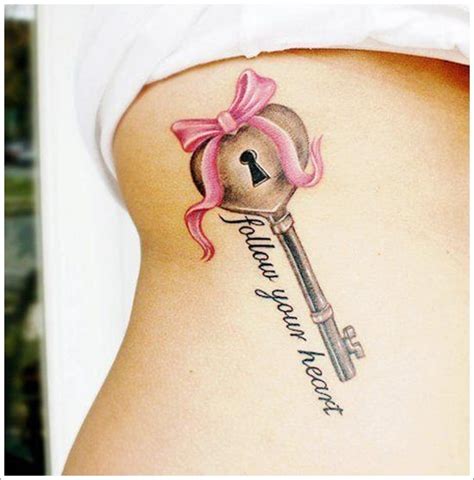 30 Lock And Key Tattoo Designs that will unlock your fantasies