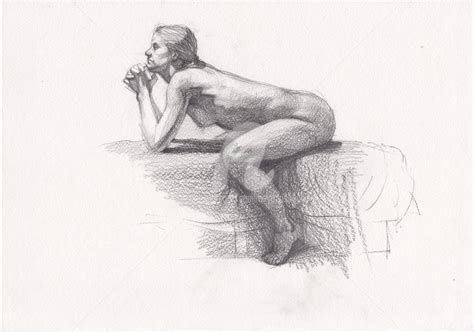 Naked Art Dessin Par Samira Yanushkova Artmajeur