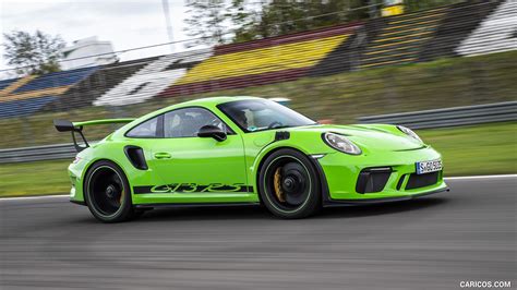 Porsche 911 GT3 RS | 2019MY (Color: Lizard Green) | Front Three-Quarter