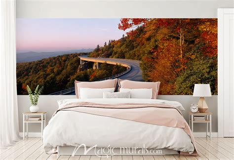 Blue Ridge Parkway Sunrise Wallpaper Mural by Magic Murals